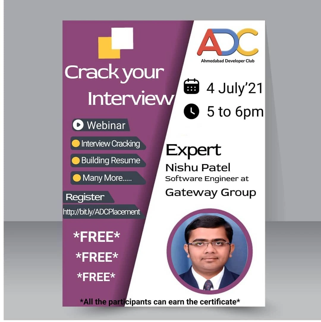 Crack Your Interview & Resume Building Workshop