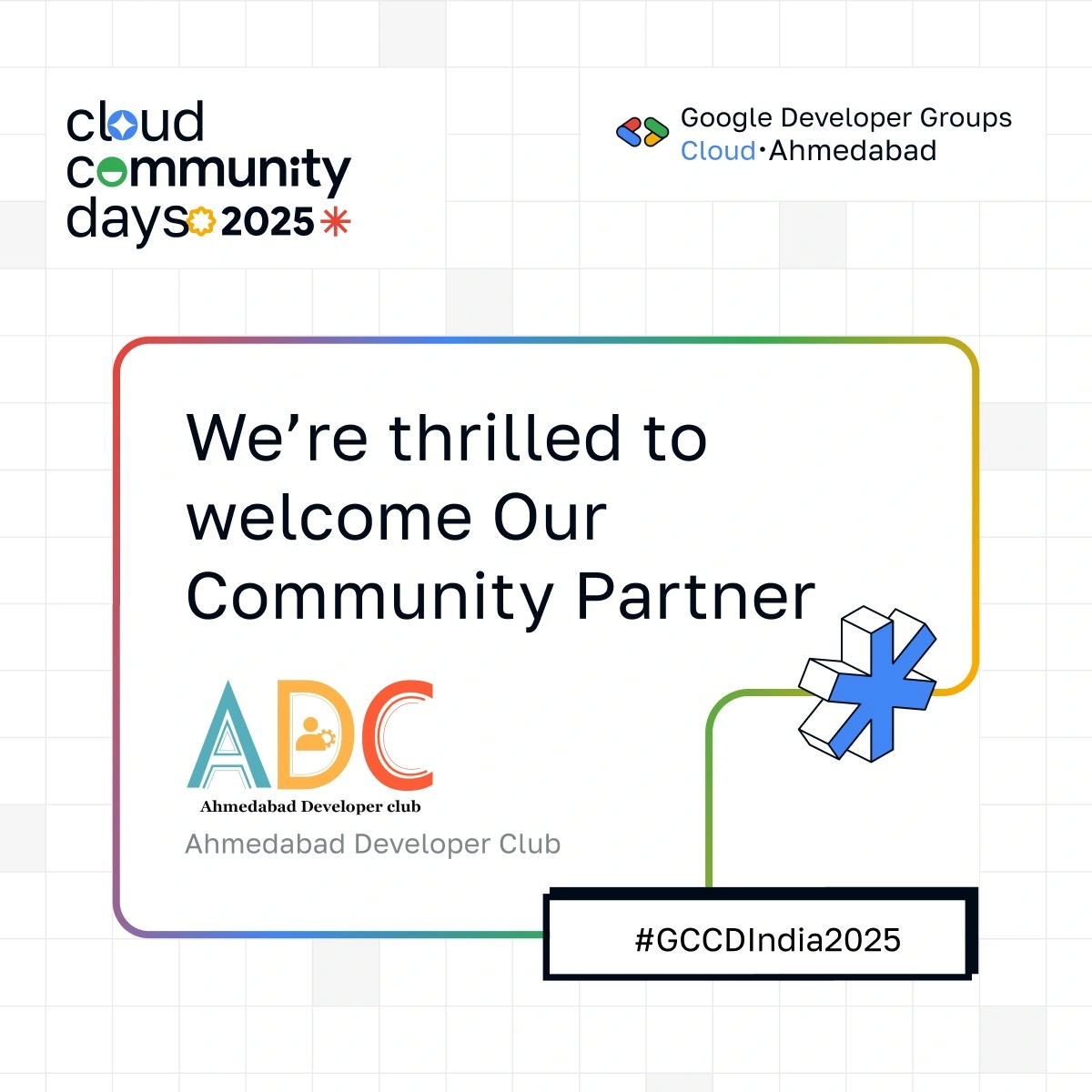 Google Cloud Community Day (GCCD) Ahmedabad 2025